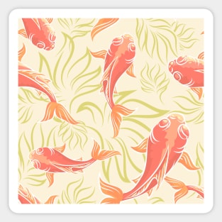 Carp Pattern Sticker